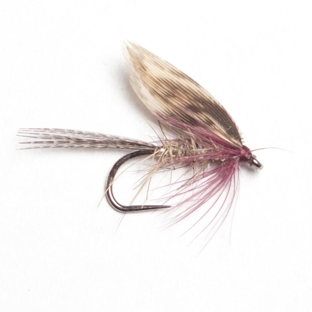 MARCH BROWN Trout Flies 3 Pack Traditional WET Winged Fly Fishing  Sizes 12,14 